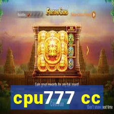 cpu777 cc